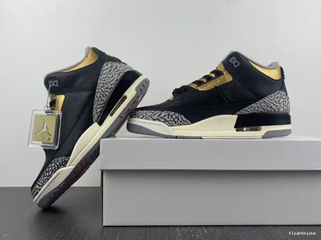 WMNS Gold Air Black Jordan CK9246-067 3 0701